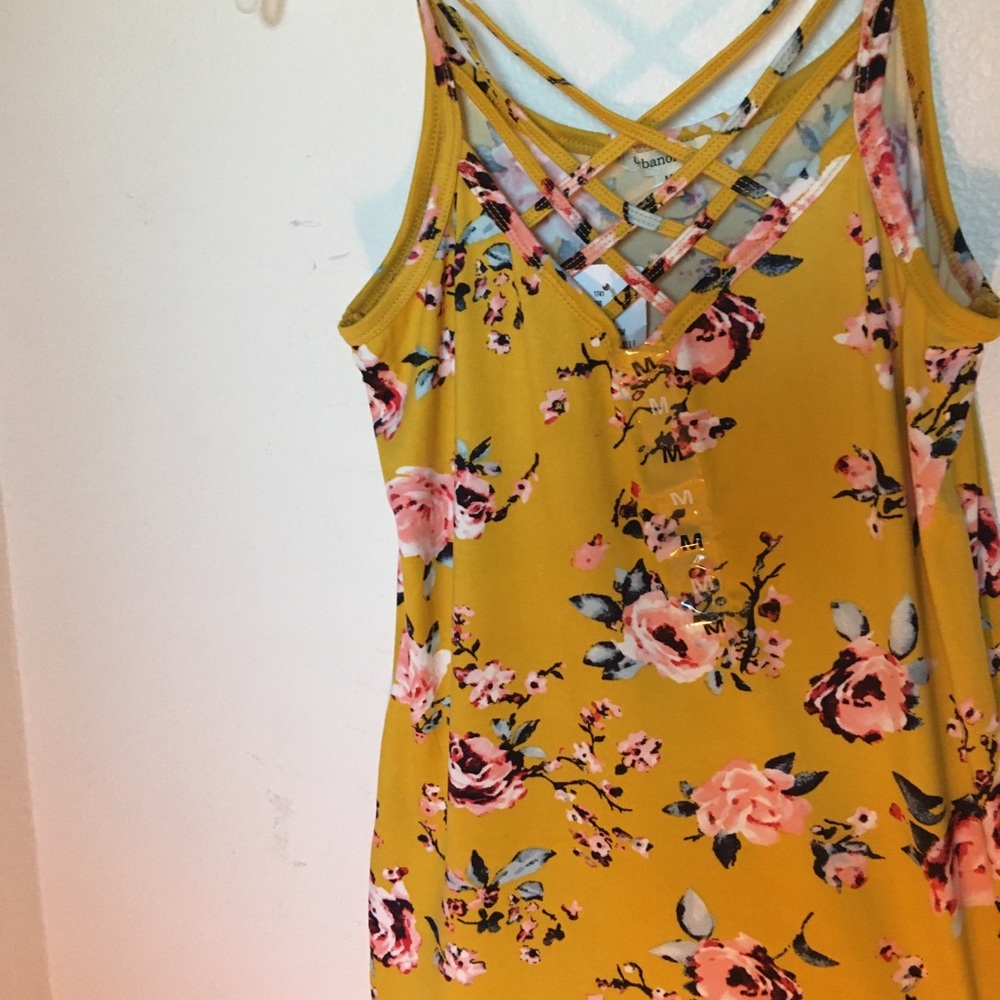 Floral tank top